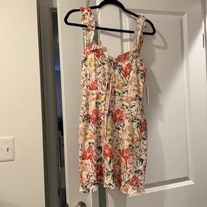 WAYF Floral Dress